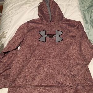 Men's Under Armour Heather Red Hoodie